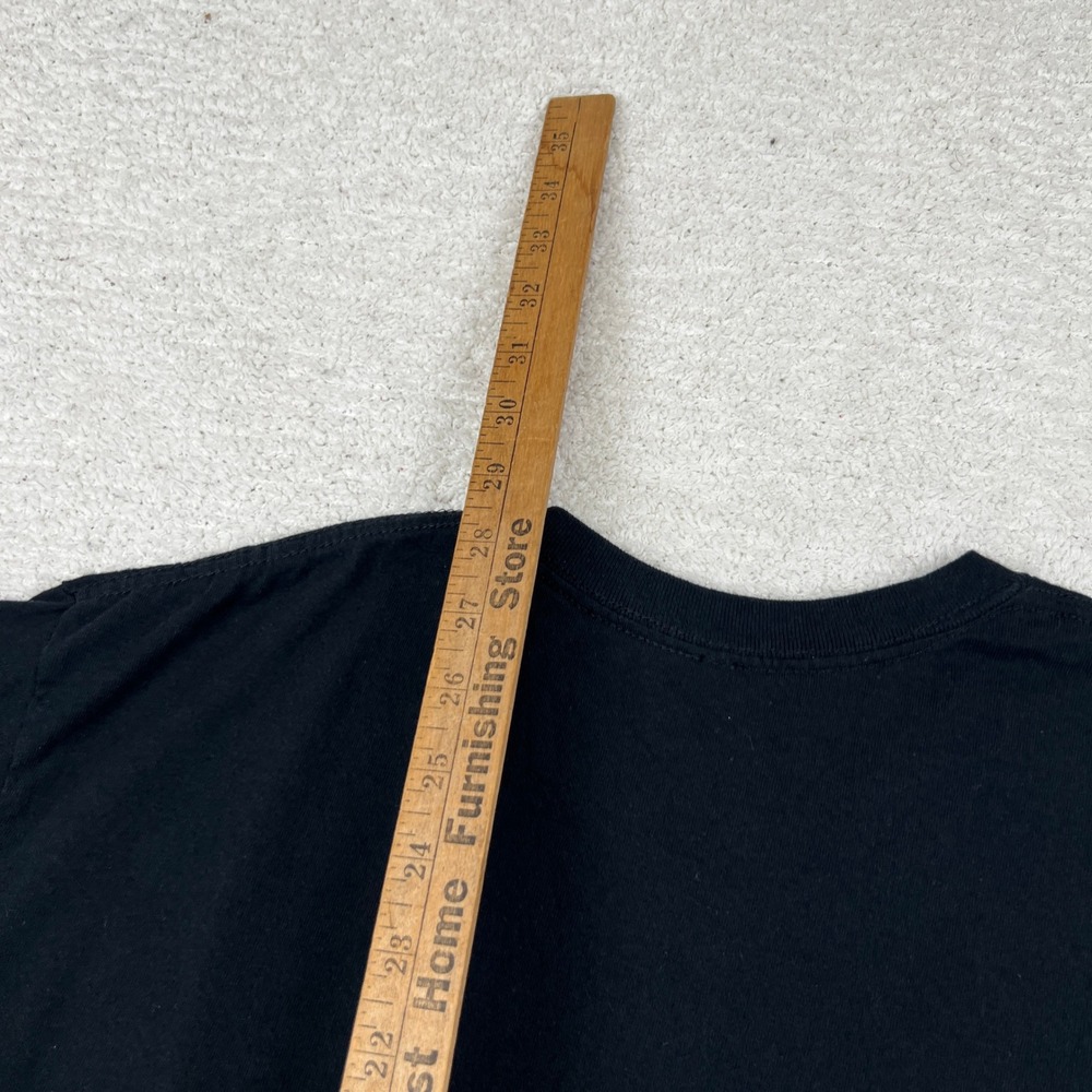 Yellowstone National Park Wildlife Graphic T-Shirt Mens Black Short Sleeve L - Picture 6 of 7